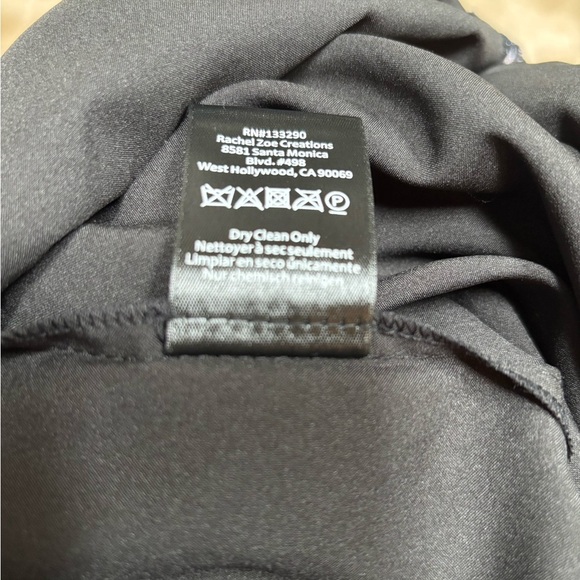 RACHEL ZOE BLACK SLOANE FORMAL COCKTAIL HOLIDAY SHIMMER MINI DRESS SZ 6 NWT - Picture 12 of 15